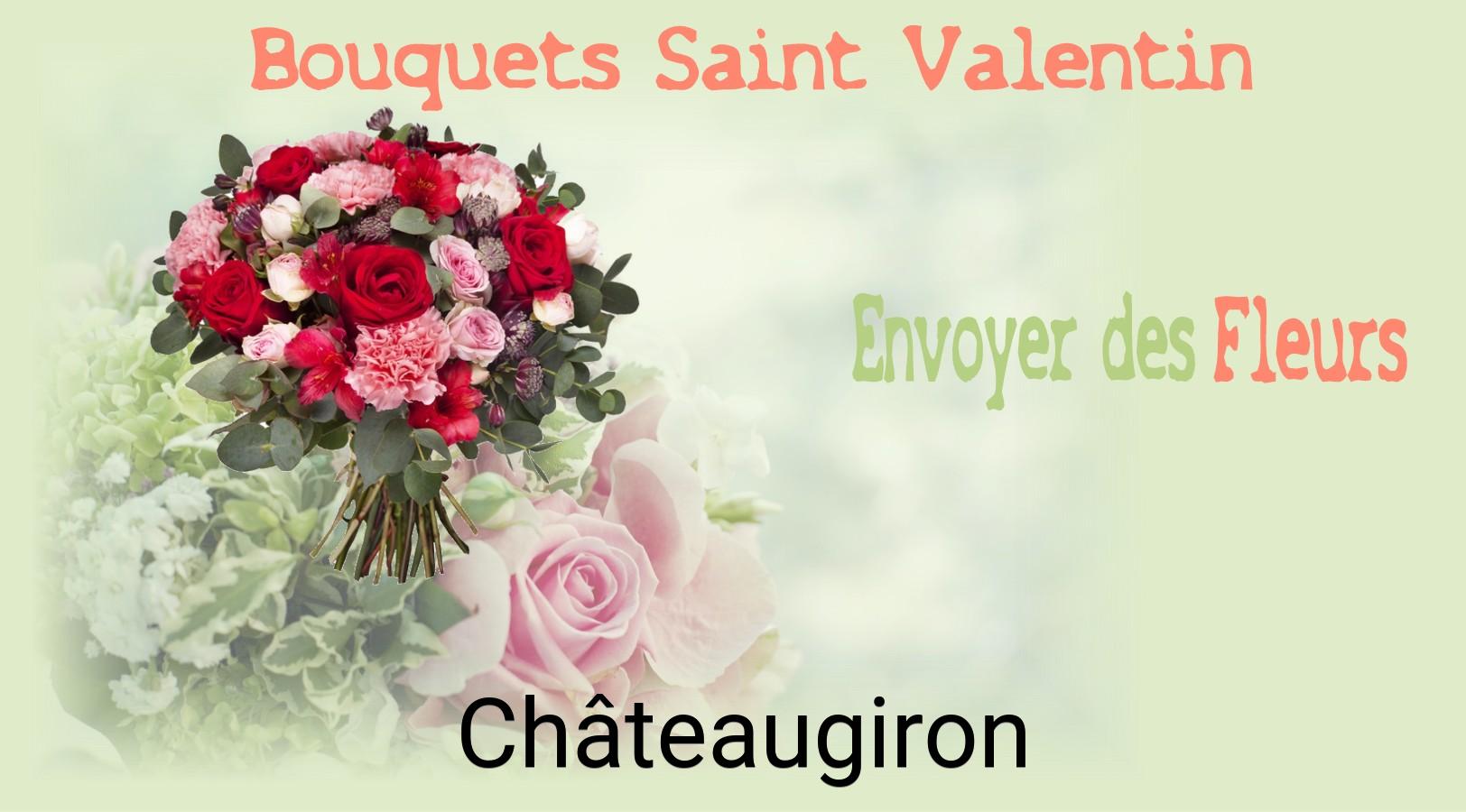 Roses de Saint-Valentin livrées à Châteaugiron